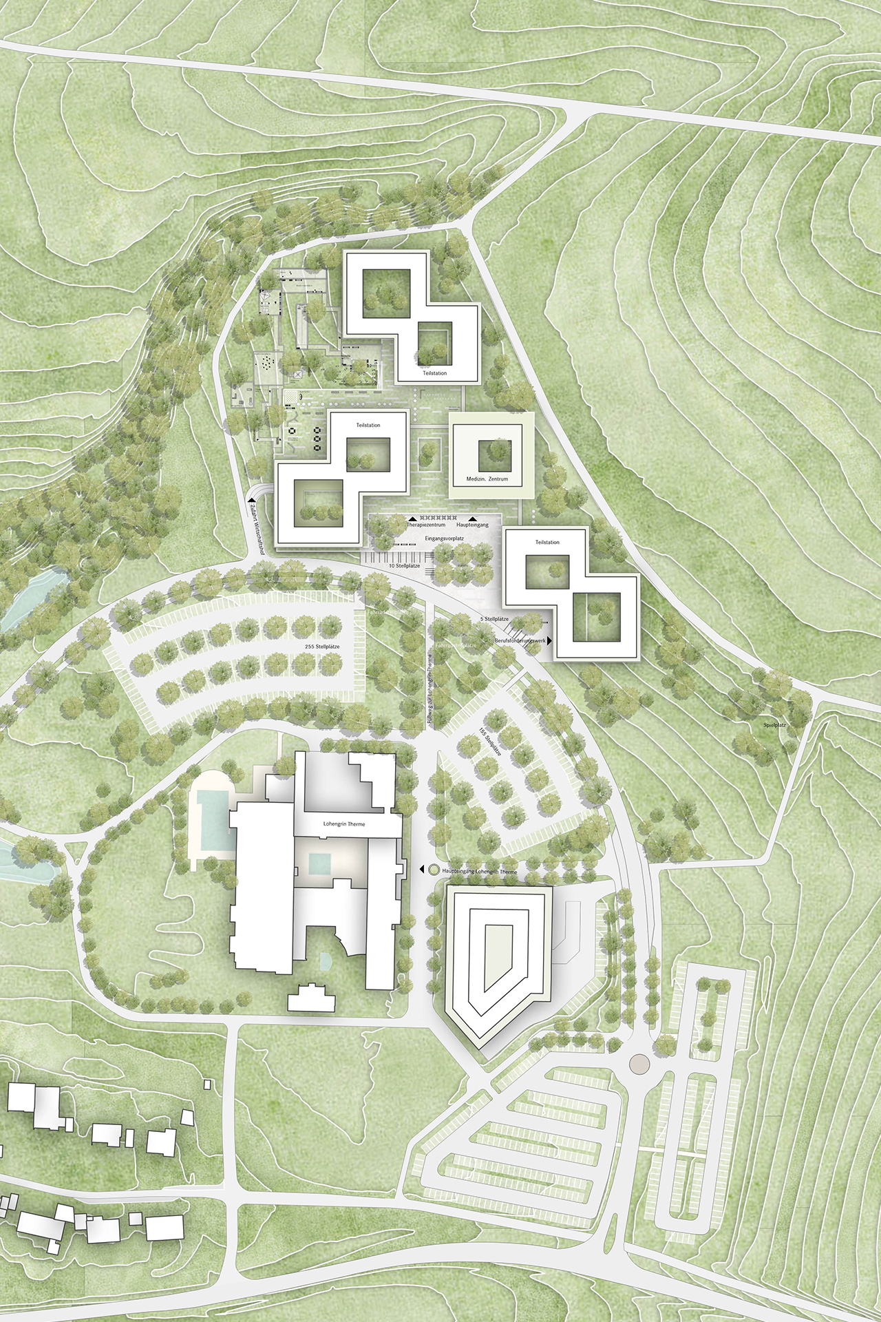 Neubau Reha-Zentrum der Deutschen Rentenversicherung Nordbayern in Bayreuth